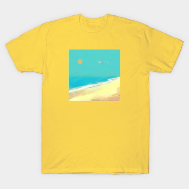 Sea beach T-Shirt by Jubida Joba